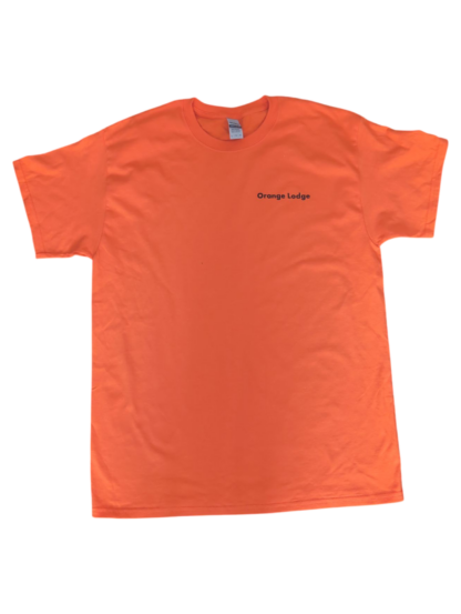 Orange Lodge T-shirt Large