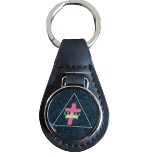 Royal Black Knights Keychain